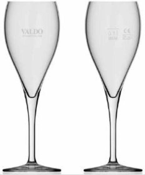 Prosecco Glas Flutes Valdo 0,1 L